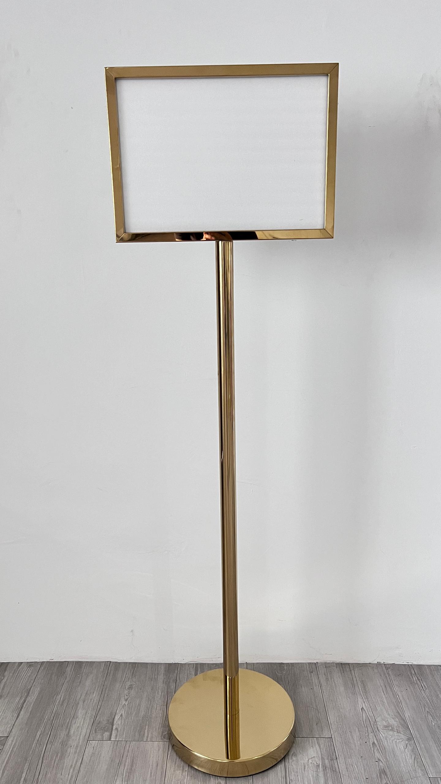 Stainless Steel Signboard Stand